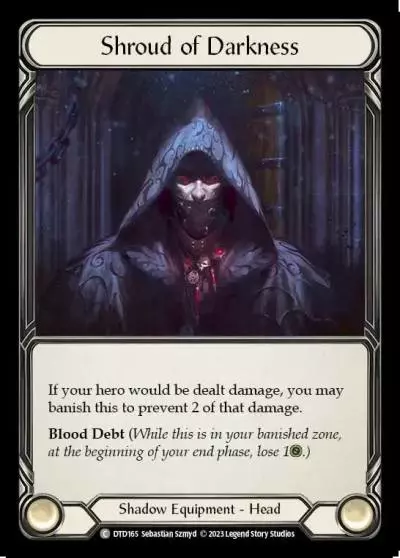 Shroud of Darkness DTD165 - Dusk till Dawn - Flesh and blood card
