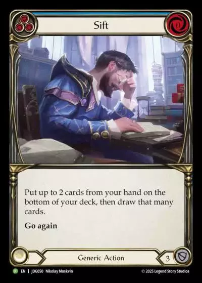 Sift BLUE JDG050-CF - Judge Pack 7 - Flesh and blood card