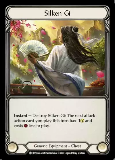 Silken Gi BEN004 - Benji - Blitz Deck - Flesh and blood card