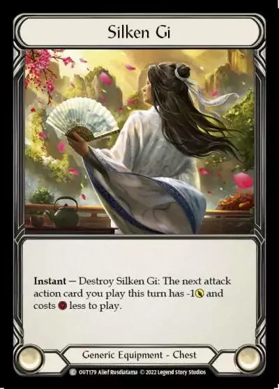 Silken Gi OUT179 - Outsiders - Flesh and blood card