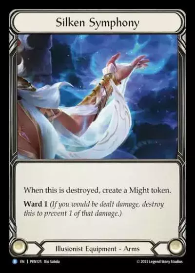 Silken Symphony PEN125 - Compendium of Rathe - Flesh and blood card