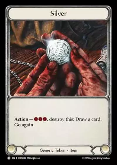 Silver AMO033 - Armory Deck - Dr. Mortimer, Blight of the Pits - Flesh and blood card