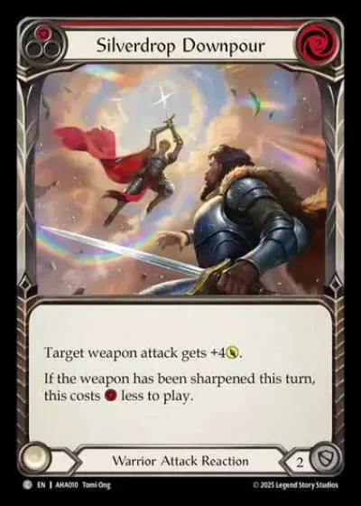 Silverdrop Downpour AHA010 - Armory Deck - Hala, Bladesaint of the Vow - Flesh and blood card