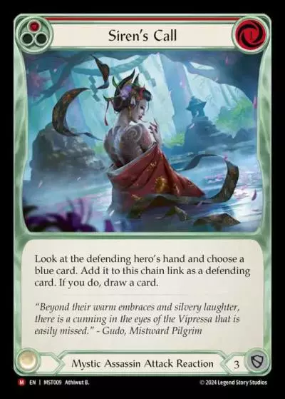 Siren's Call RED MST009 - Part the Mistveil - Flesh and blood card