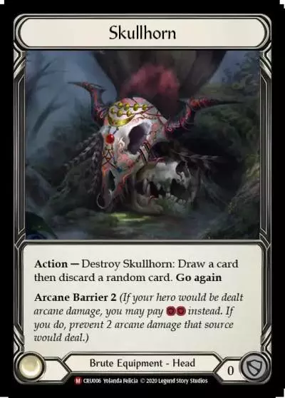 Skullhorn CRU006 - Crucible of War - Flesh and blood card