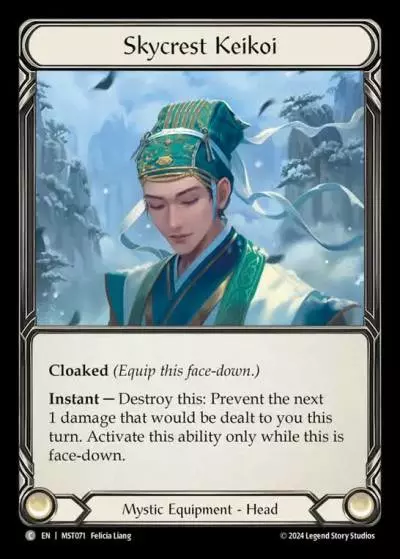 Skycrest Keikoi MST071 - Part the Mistveil - Flesh and blood card