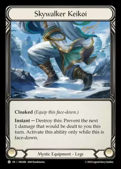 Skywalker Keikoi ENG006 - Enigma - Blitz Deck - Flesh and blood card