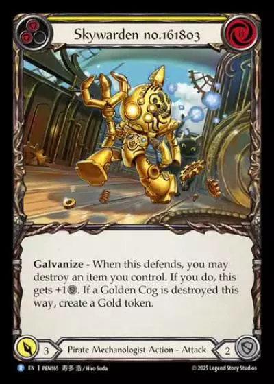 Skywarden no.161803 PEN165 - Compendium of Rathe - Flesh and blood card