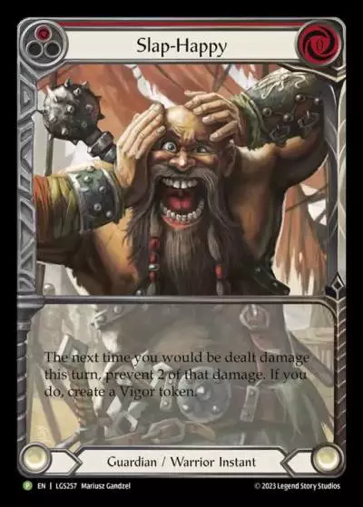 Slap-Happy RED LGS257-RF - Armory - Season 12 - Flesh and blood card