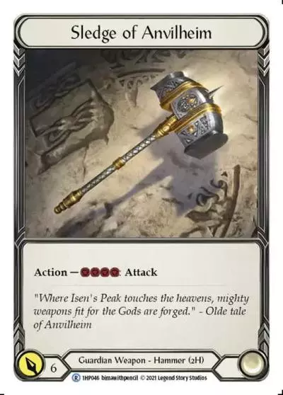 Sledge of Anvilheim 1HP046 - History Pack 1 - Flesh and blood card