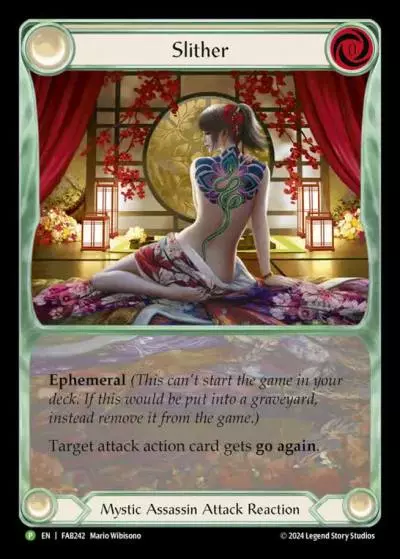 Slither FAB242-CF - Prize Wall - Part the Mistveil - Flesh and blood card