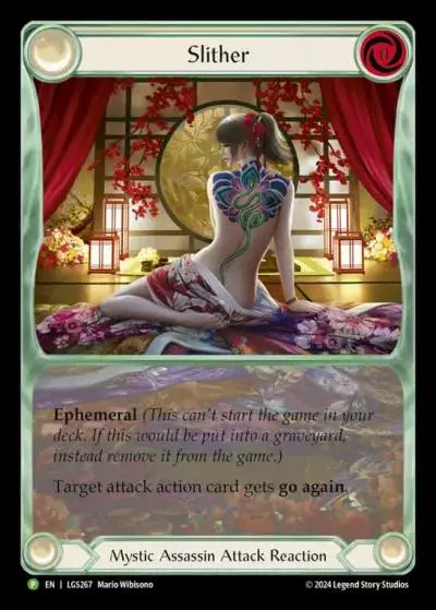 Slither LGS267-RF - Pre-release - Part the Mistveil - Flesh and blood card