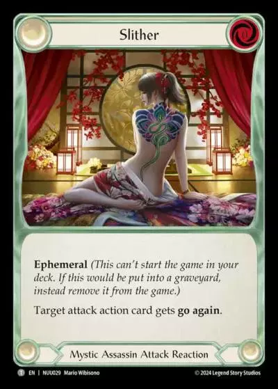 Slither NUU029 - Nuu - Blitz Deck - Flesh and blood card