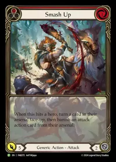 Smash Up RED FAB272-RF - Battle Hardened - Rosetta - Flesh and blood card