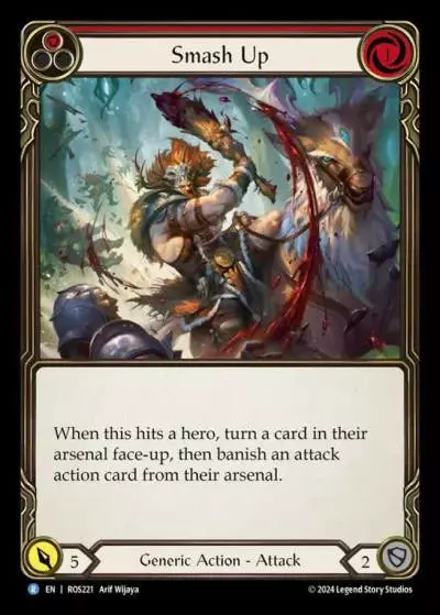 Smash Up RED ROS221 - Rosetta - Flesh and blood card