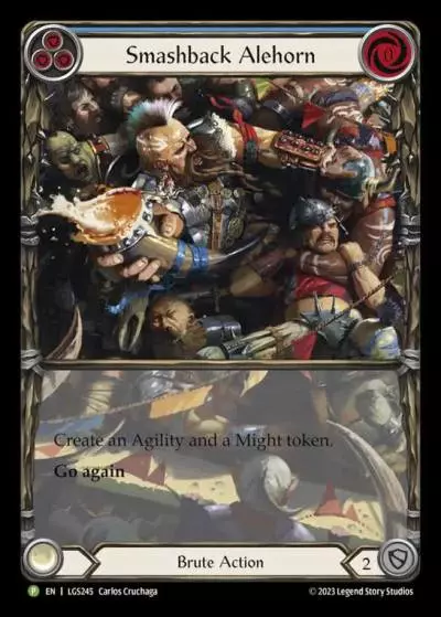 Smashback Alehorn BLUE LGS245-RF - Armory - Season 12 - Flesh and blood card