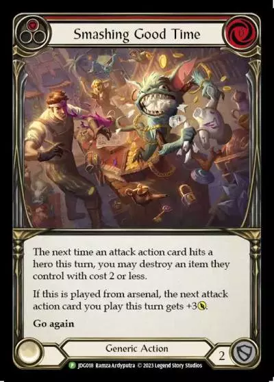Smashing Good Time RED JDG018-CF - Judge Pack - Season 2 - Flesh and blood card