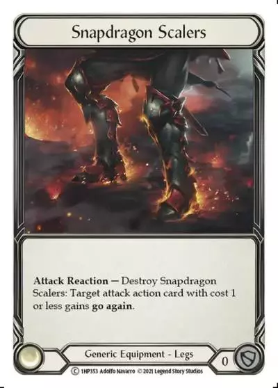 Snapdragon Scalers 1HP353 - History Pack 1 - Flesh and blood card