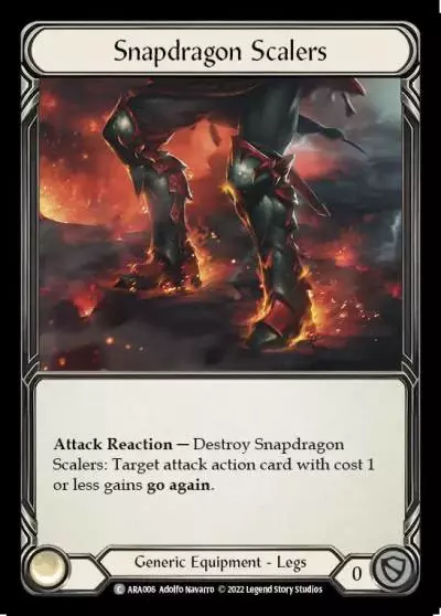 Snapdragon Scalers ARA006 - Arakni - Blitz Deck - Flesh and blood card