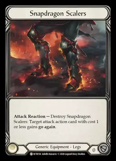 Snapdragon Scalers R-WTR154 - Welcome to Rathe - Unlimited Revised - Flesh and blood card