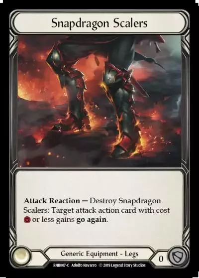 Snapdragon Scalers RNR007 - Rhinar, Reckless Rampage - Hero Deck - Flesh and blood card