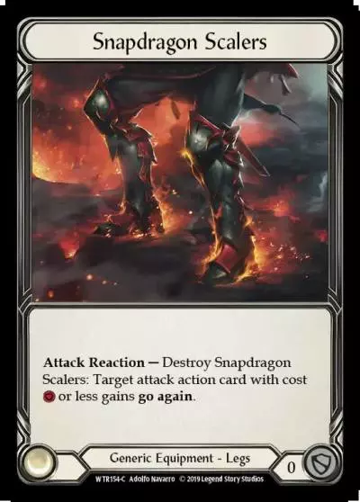 Snapdragon Scalers WTR154 - Welcome to Rathe - Flesh and blood card