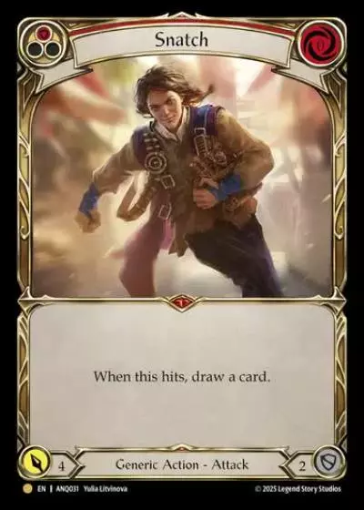 Snatch ANQ031 - Compendium of Rathe - Antiquity Pack - Flesh and blood card