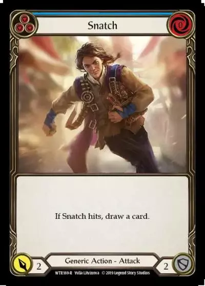 Snatch BLUE WTR169 - Welcome to Rathe - Flesh and blood card