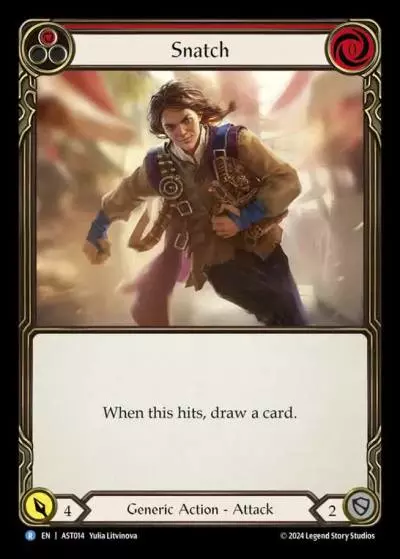 Snatch RED AST014 - Armory Deck - Aurora, Shooting Star - Flesh and blood card
