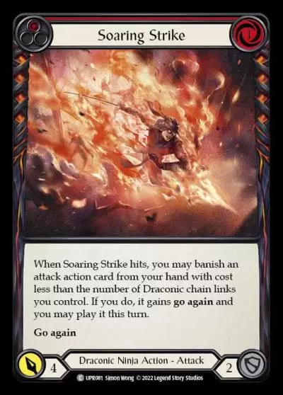 Soaring Strike RED UPR081 - Uprising - Flesh and blood card