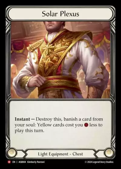 Solar Plexus ASB004-RF - Armory Deck - Ser Boltyn, Breaker of Dawn - Flesh and blood card