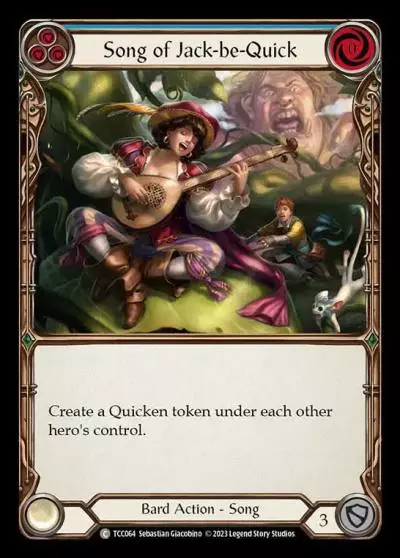 Song of Jack-be-Quick BLUE TCC064 - Round the Table: TCC x LSS - Flesh and blood card