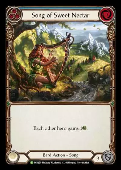 Song of Sweet Nectar BLUE LGS220-RF - Social Play Kit - Melody - Flesh and blood card