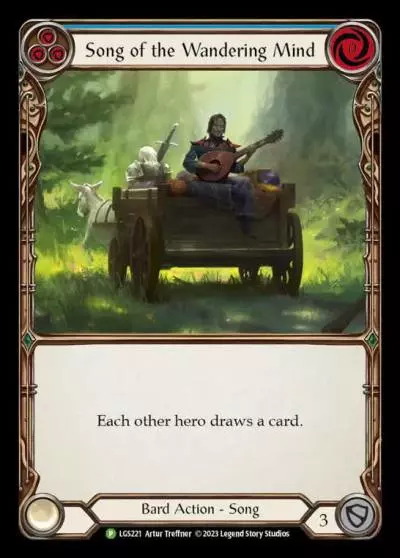 Song of the Wandering Mind BLUE LGS221-RF - Social Play Kit - Melody - Flesh and blood card
