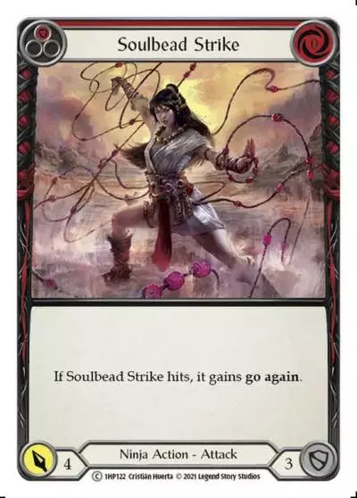 Soulbead Strike RED 1HP122 - History Pack 1 - Flesh and blood card