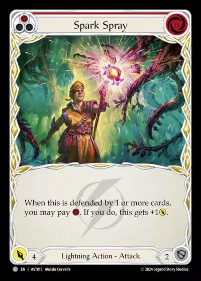 Spark Spray RED AST015 - Armory Deck - Aurora, Shooting Star - Flesh and blood card