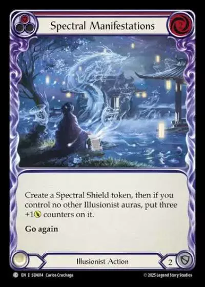 Spectral Manifestations SEN014 - Silver Age Chapter 2 - Enigma - Flesh and blood card