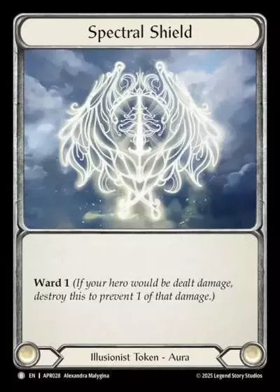 Spectral Shield APR028 - Armory Deck Legends - Prism Sculptor of Arc Light - Flesh and blood card