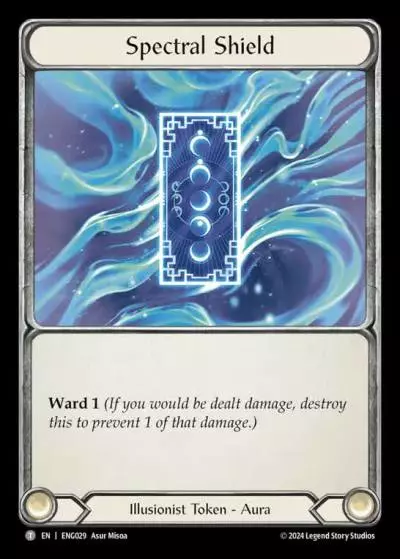 Spectral Shield ENG029 - Enigma - Blitz Deck - Flesh and blood card