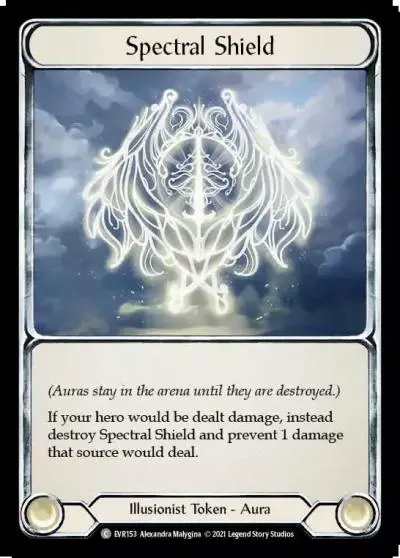 Spectral Shield EVR153 - Everfest - Flesh and blood card