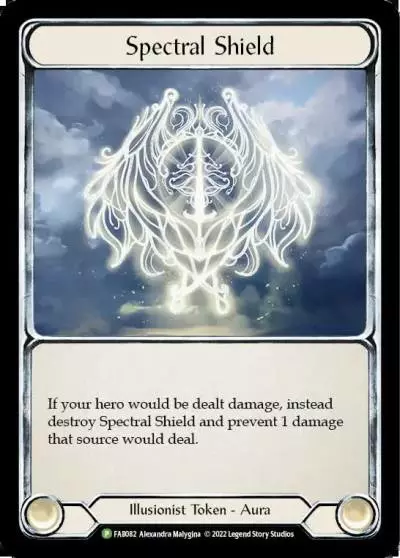 Spectral Shield FAB082-CF - Prize Wall - Everfest - Flesh and blood card
