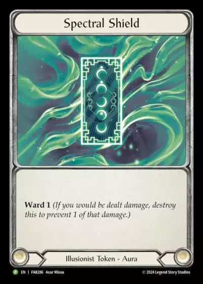 Spectral Shield FAB286-CF - Prize Wall - Rosetta - Flesh and blood card