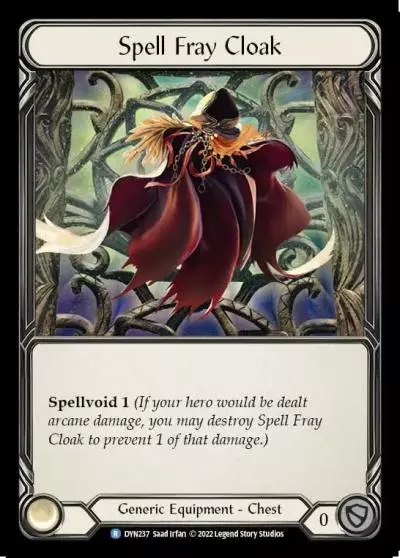 Spell Fray Cloak DYN237 - Dynasty - Flesh and blood card
