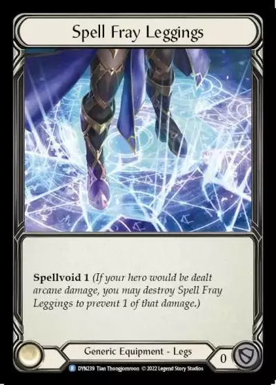 Spell Fray Leggings DYN239 - Dynasty - Flesh and blood card