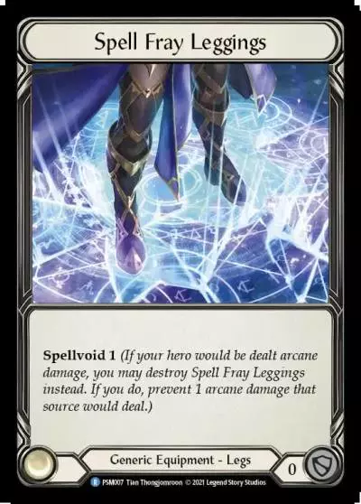 Spell Fray Leggings PSM007 - Prism - Blitz Deck - Flesh and blood card