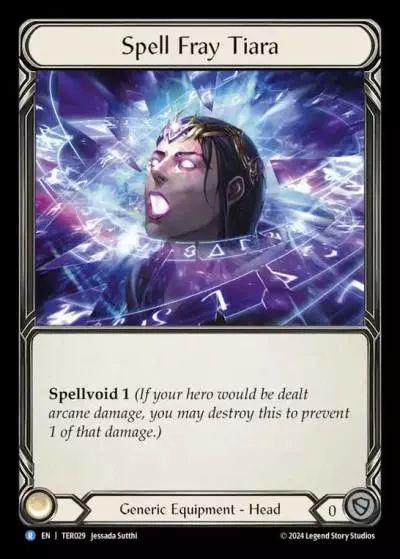 Spell Fray Tiara TER029 - 1st Strike - Terra - Flesh and blood card