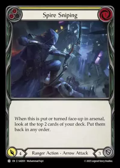 Spire Sniping SAZ031 - Silver Age Chapter 2 - Azalea - Flesh and blood card