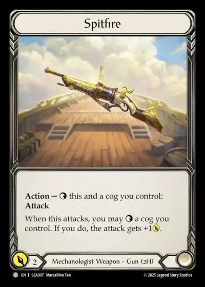 Spitfire SEA007 - High Seas - Flesh and blood card