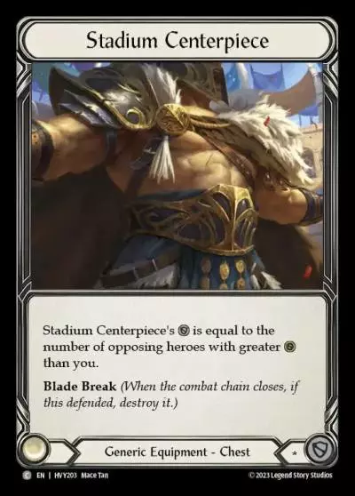 Stadium Centerpiece HVY203 - Heavy Hitters - Flesh and blood card