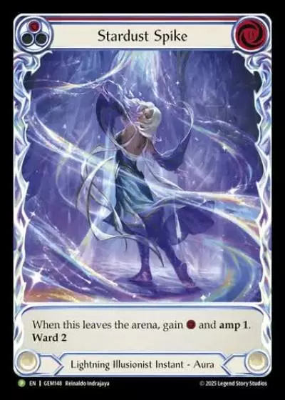 Stardust Spike GEM148-CF - GEM - Pack 5 - Flesh and blood card
